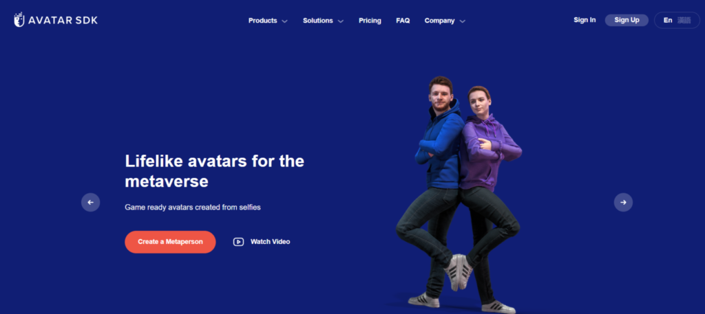 11 Best Character Animation Software for Beginners & Pros 5 Avatar SDK 1536x686 1