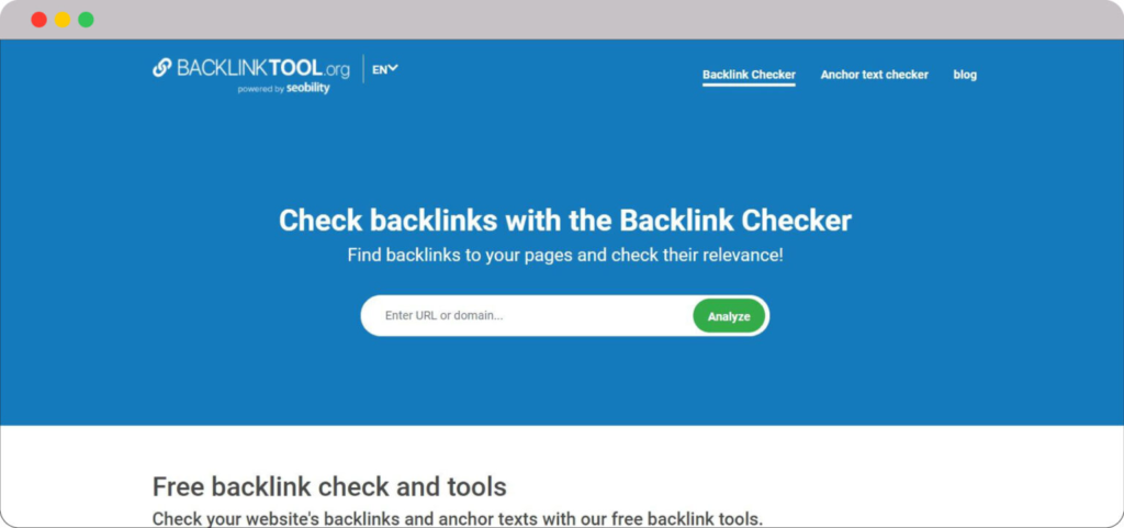 Dominate Search Engine with Backlink Checker: Our 20 Free & Paid Picks 12 Backlink Tool Backlink Checker 1536x721 1