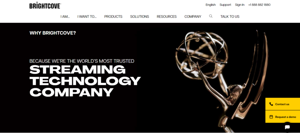 8 Best Video Hosting Platforms for your Business 5 Brightcove video hosting platform 1536x684 1