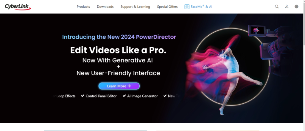 13 ultimate Video Editing Software you should try in 2024 10 Cyberlink 1536x661 1