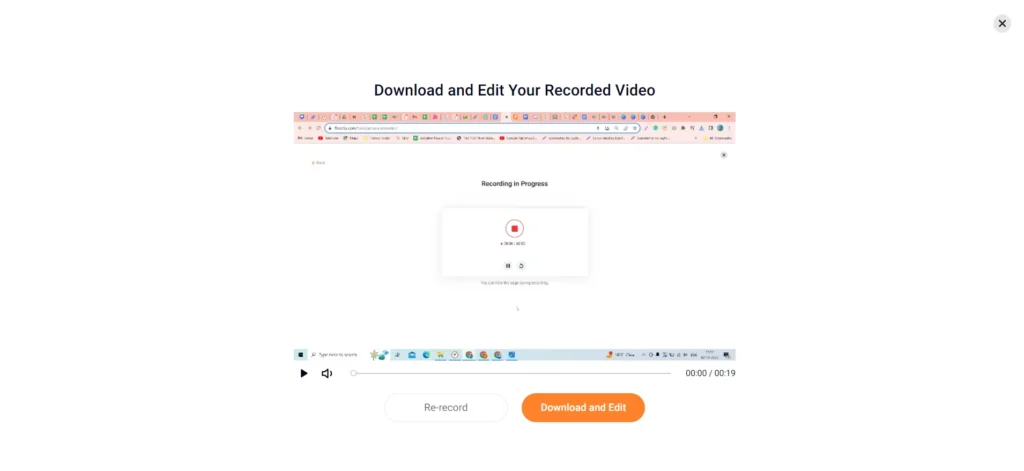 Honest FlexClip Review: In-depth Guide for your Decision-Making 44 Download and edit recording