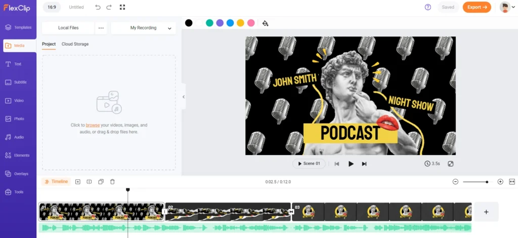 Honest FlexClip Review: In-depth Guide for your Decision-Making 37 Edit the template to create meme