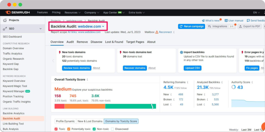 Dominate Search Engine with Backlink Checker: Our 20 Free & Paid Picks 31 Enter the name of your domain 1 1536x770 1