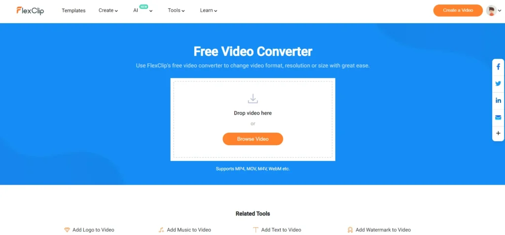 Honest FlexClip Review: In-depth Guide for your Decision-Making 53 Free video convertor