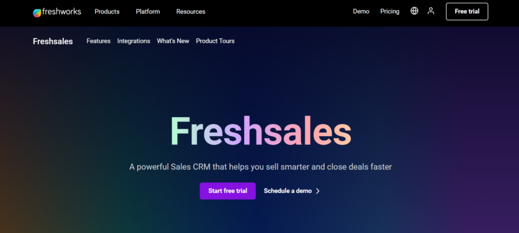 Top 6 Leading CRM Software Companies in the World 4 Freshworks 1536x690 1