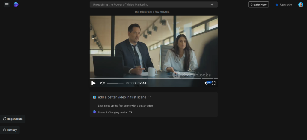 Master Video Editing in Minutes: Showcase of 19 AI Video Editing Tools 6 Give command to edit video