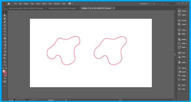 Illustrator smooth tool