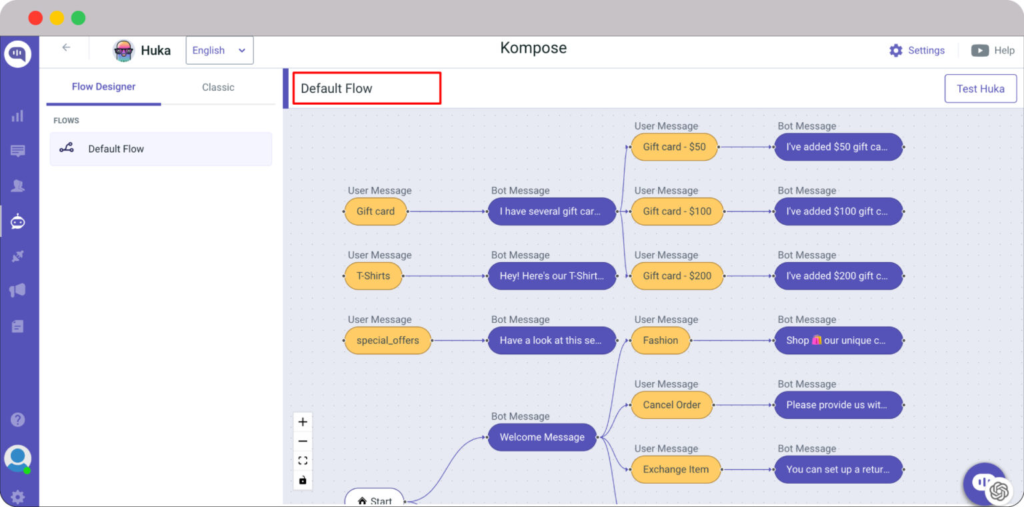 Kommunicate drag and drop chatbot builder 1 1536x760 1