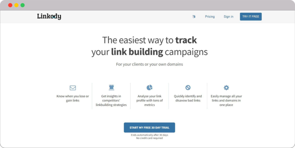 Dominate Search Engine with Backlink Checker: Our 20 Free & Paid Picks 49 Linkody Backlink Checker 1536x774 1