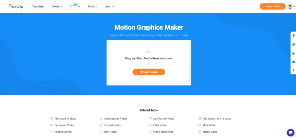 Honest FlexClip Review: In-depth Guide for your Decision-Making 68 Motion Graphics Maker