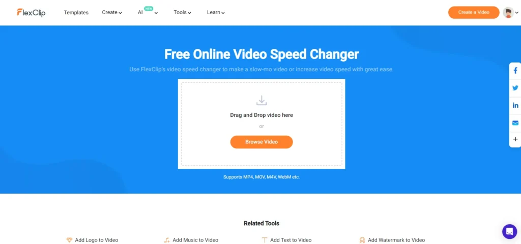 Honest FlexClip Review: In-depth Guide for your Decision-Making 46 Online Video Speed Changer