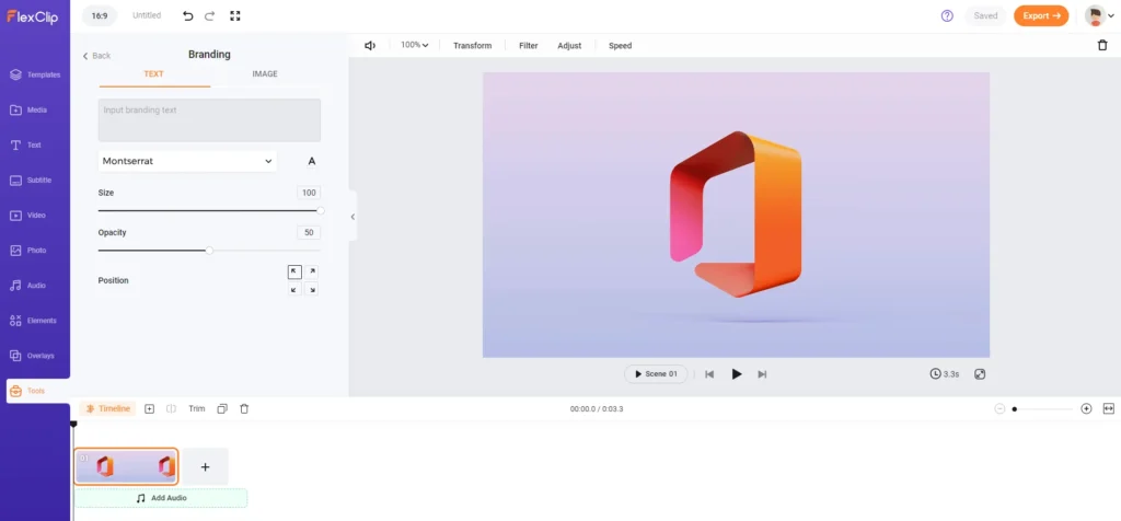 Honest FlexClip Review: In-depth Guide for your Decision-Making 64 Options to add watermark to video