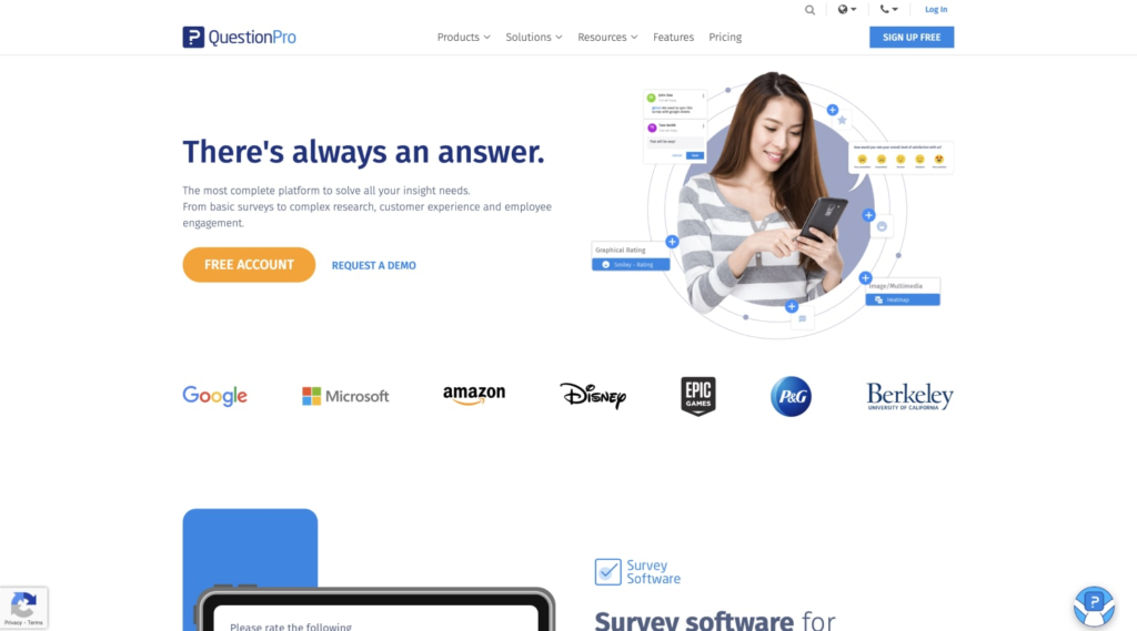 Questionpro online survey tool