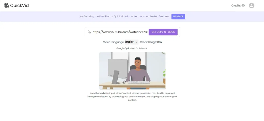 Master Video Editing in Minutes: Showcase of 19 AI Video Editing Tools 43 Quickvid video editor