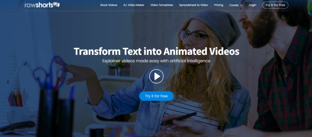 Best Explainer Video Software you need to create an amazing video 2 Rawshorts explainer video software 1536x675 1