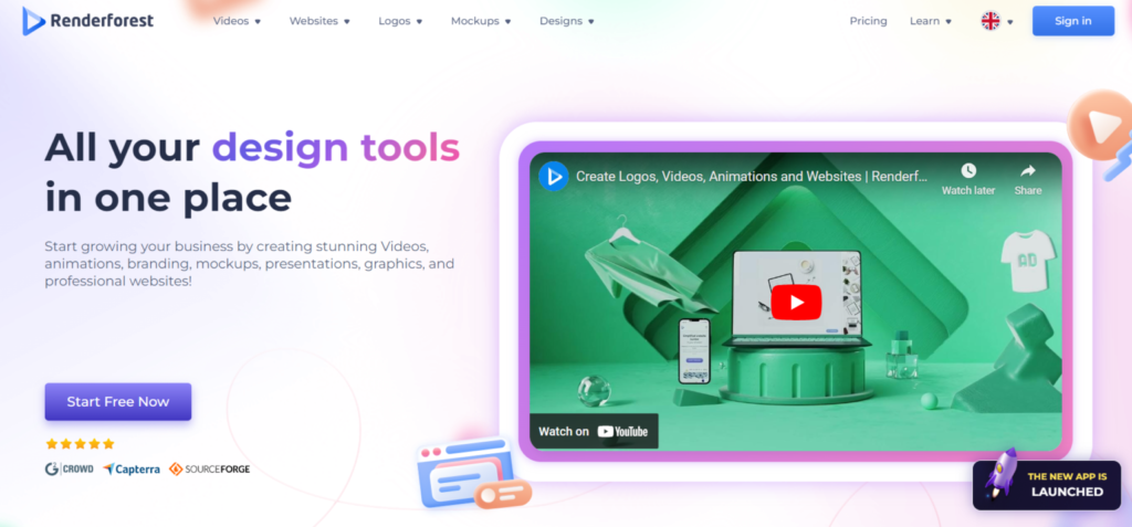 Best Explainer Video Software you need to create an amazing video 3 Renderforest kinetic typography software 1536x716 4