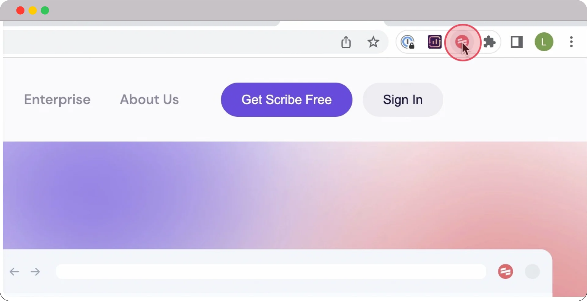 Empower your visual content: Choosing the Best Screenshot Tool for Mac 7 Scribe icon on toolbar 1