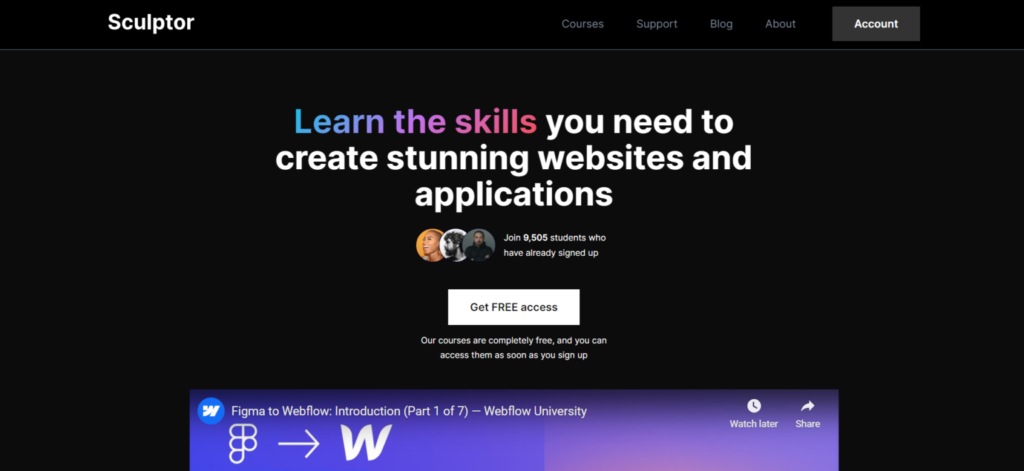 Sculptor saas website template 1536x707 1