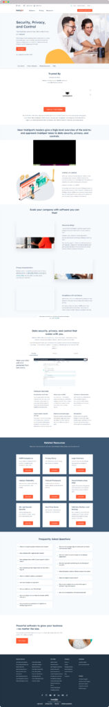 Security and privacy on HubSpot website 158x1024 1