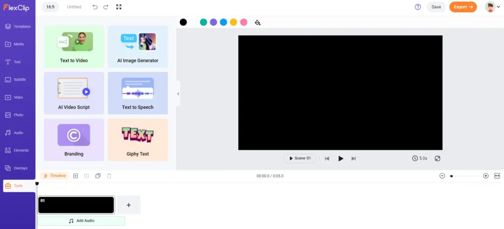 Master Video Editing in Minutes: Showcase of 19 AI Video Editing Tools 23 Select-AI-Video-Script-option