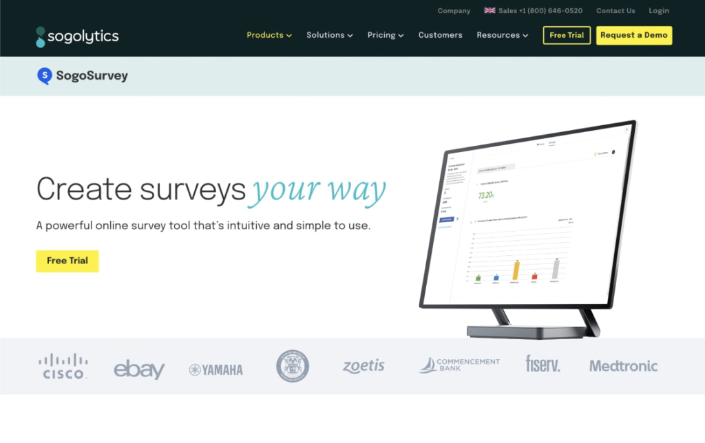 Sogolystics online survey tool