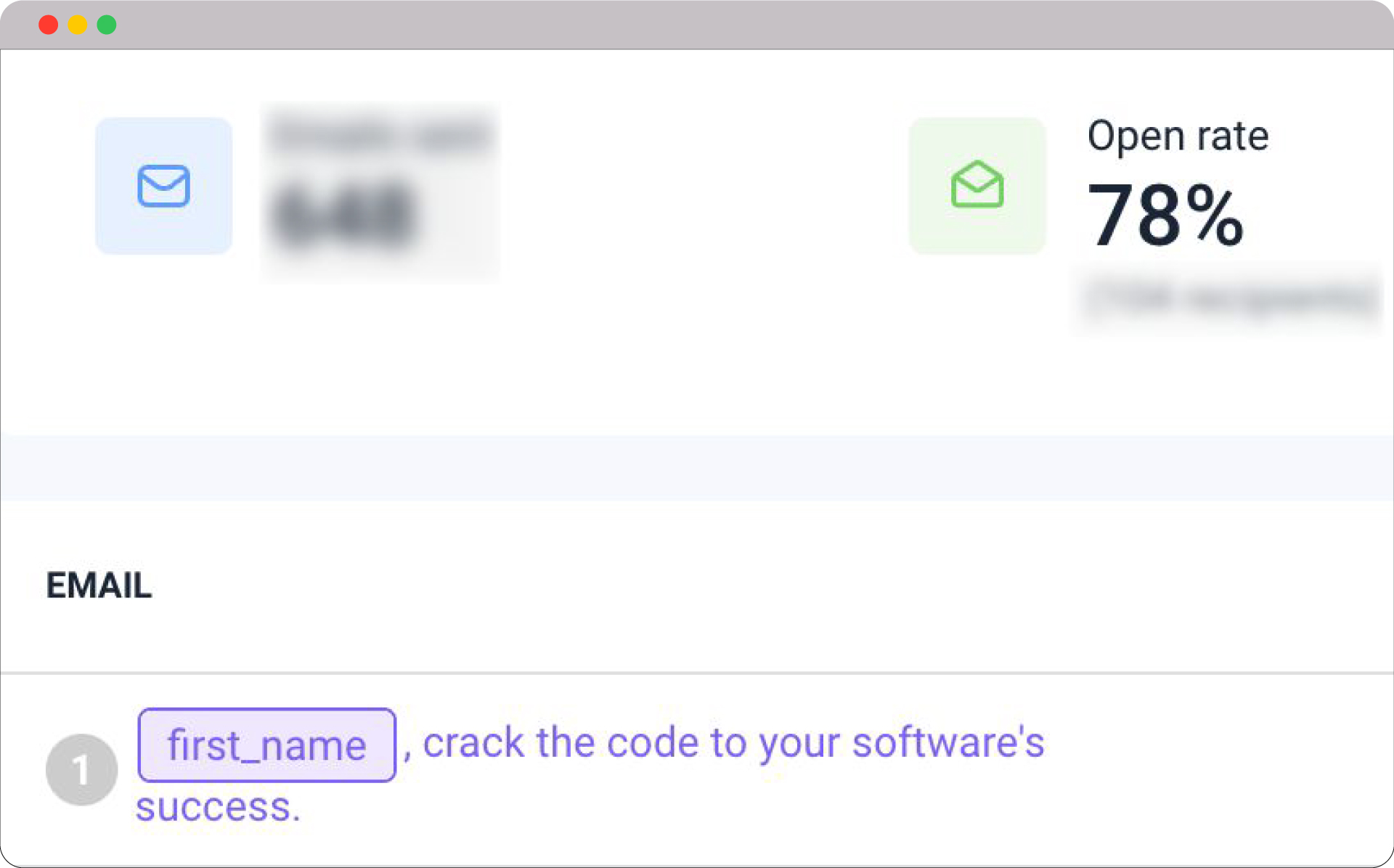 Subject Line first name crack the code to your softwares success
