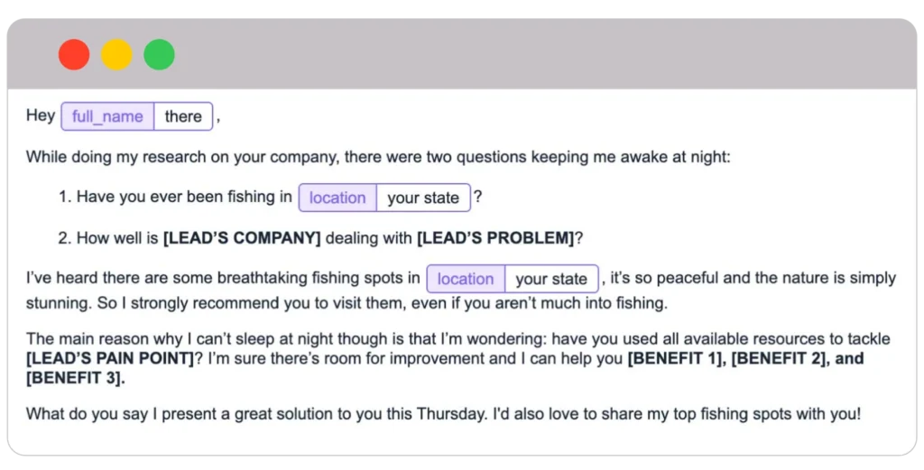 Mastering the Art of Cold Email Copywriting: Strategies for Success 3 Tailor message as per the recipient