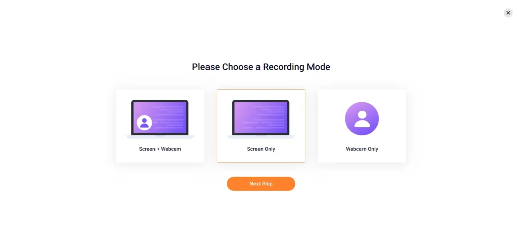 Honest FlexClip Review: In-depth Guide for your Decision-Making 41 Three modes to do screen recording