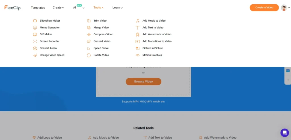 Honest FlexClip Review: In-depth Guide for your Decision-Making 30 Tools offered by Flexclip