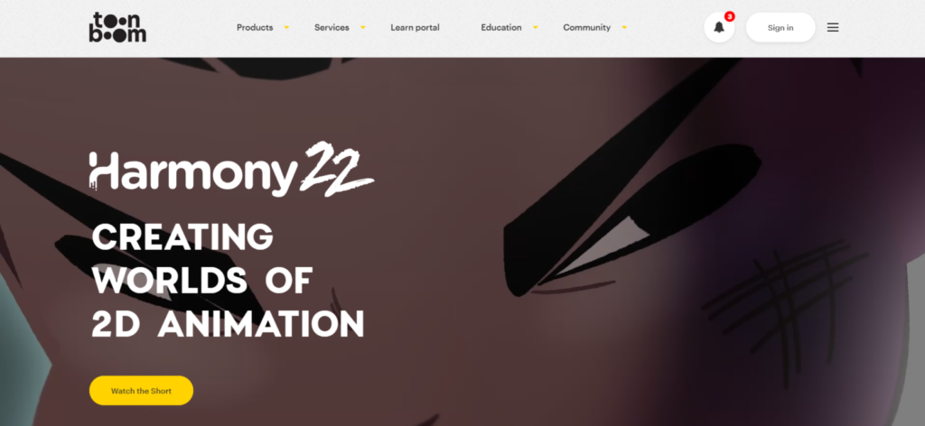 The Best 2D Animation Maker you should know about 6 Toon Boom Harmony 2D animation software 1536x708 1