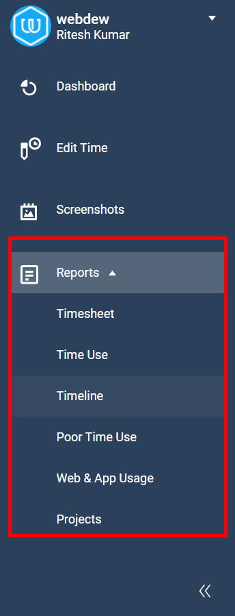 Tracked total time spent on tasks