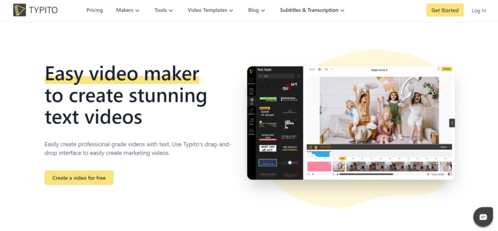Best Explainer Video Software you need to create an amazing video 10 Typito explainer video software 1536x712 1