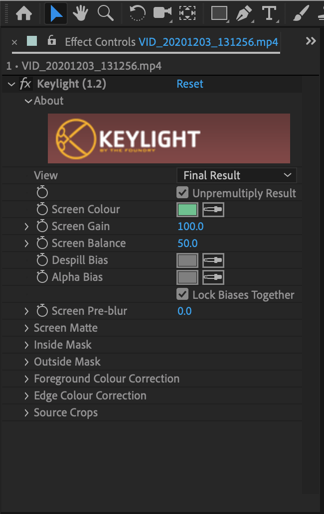 Find out how to edit a Green Screen Video in After Effects 5 adjust settings under screen matte