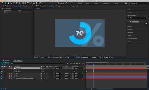 A Step-by-Step Guide to create Responsive Infographic in After Effects 9 animate the graph