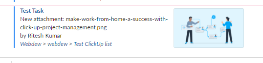Why Businesses connect ClickUp account and Slack? (ClickUp Slack integration) 5 attachment notification