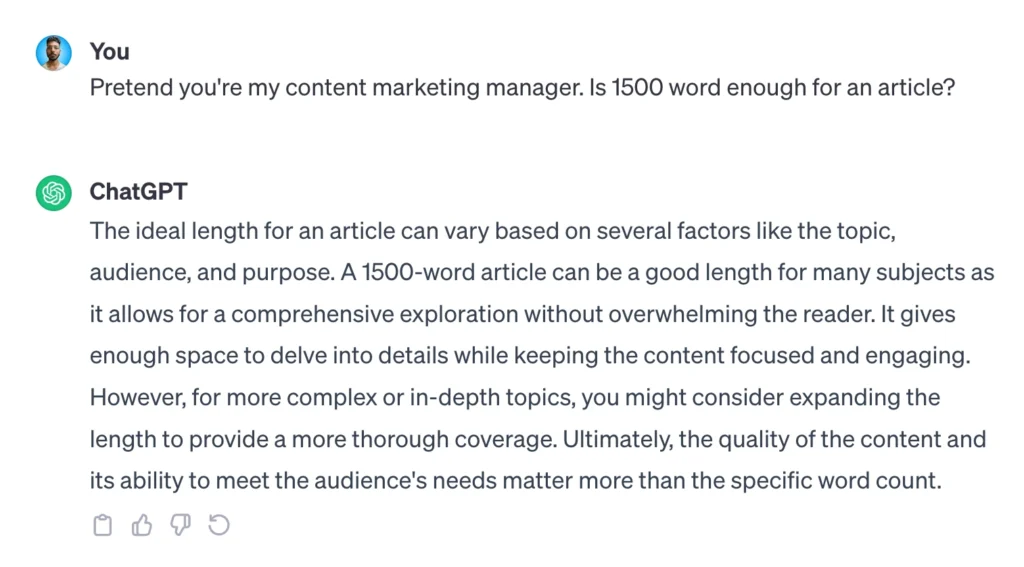 chatgpt role playing