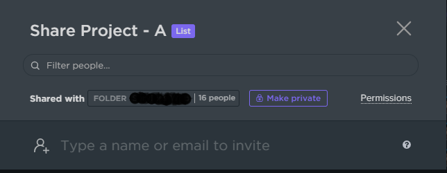 Make Work-from-Home a success with ClickUp Project Management 5 clickup access and sharing permission