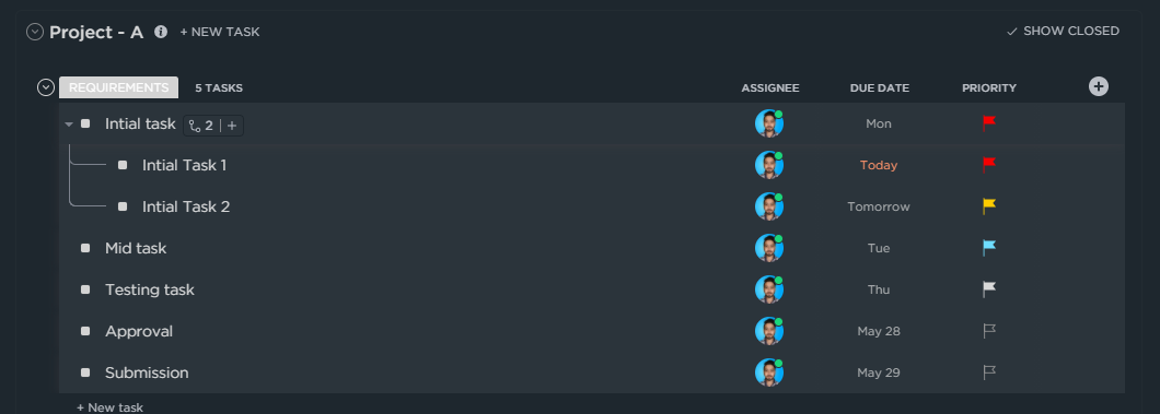 Make Work-from-Home a success with ClickUp Project Management 4 clickup creation of project layouts