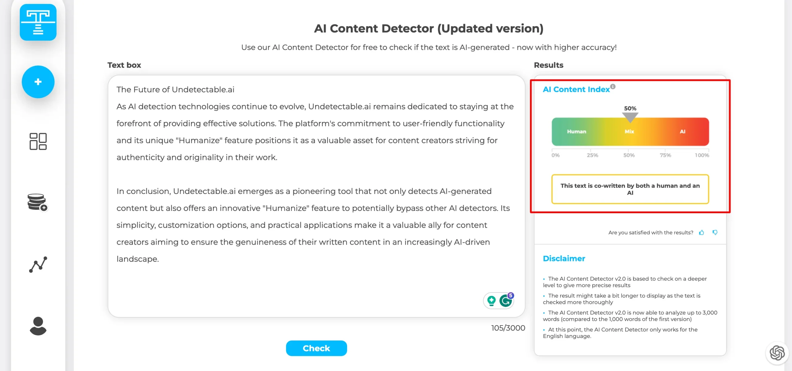 crossplag wrongly detected AI content scaled