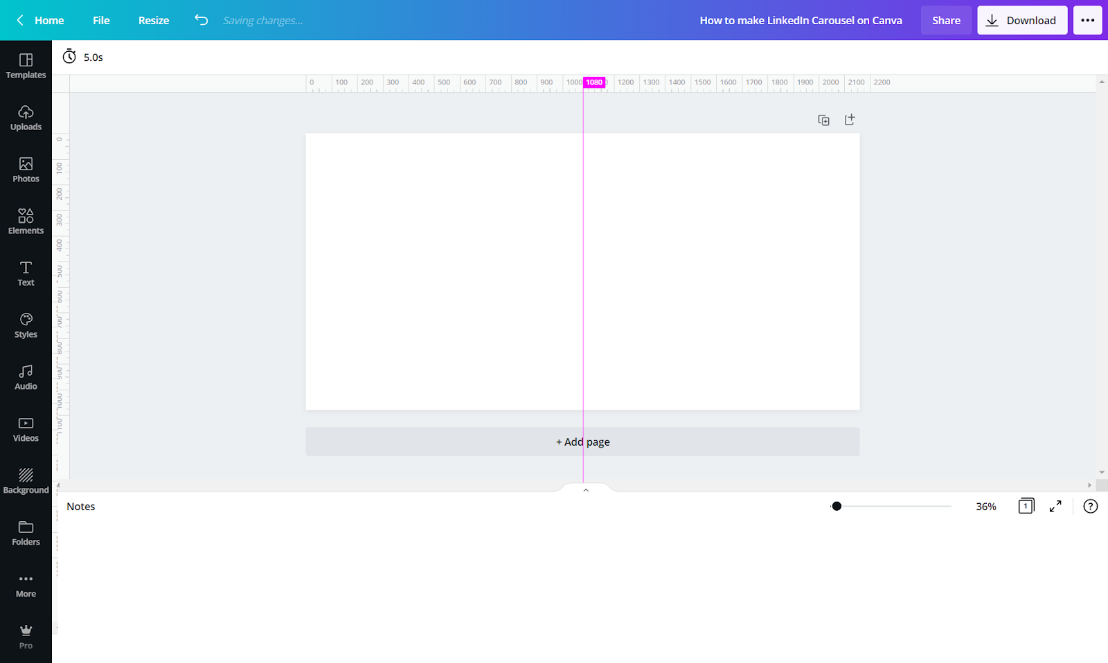divide the design from centre