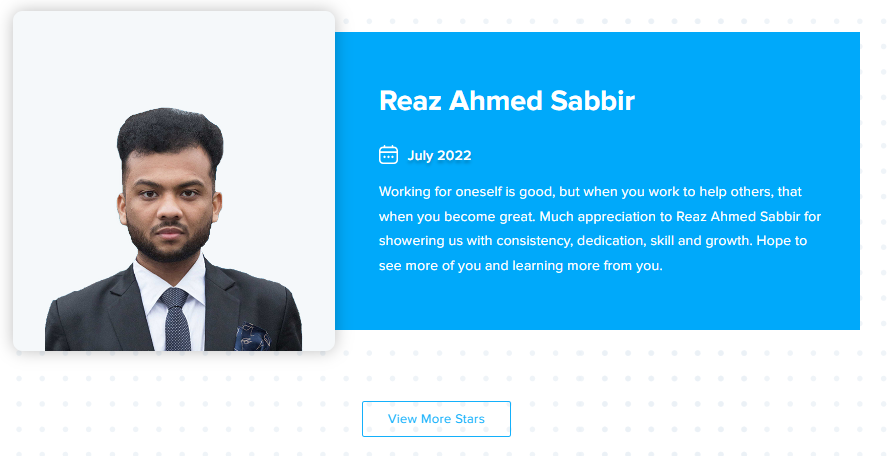 webdew Agency Updates July 2022 12 employee of month july