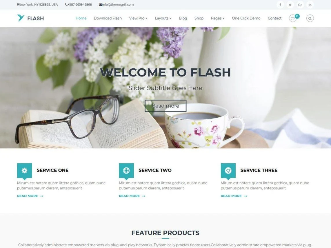 flash wordpress theme