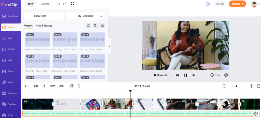 Unleashing Video Potential with 11 Best AI Video Generator Tools 24 flexclip storyboard