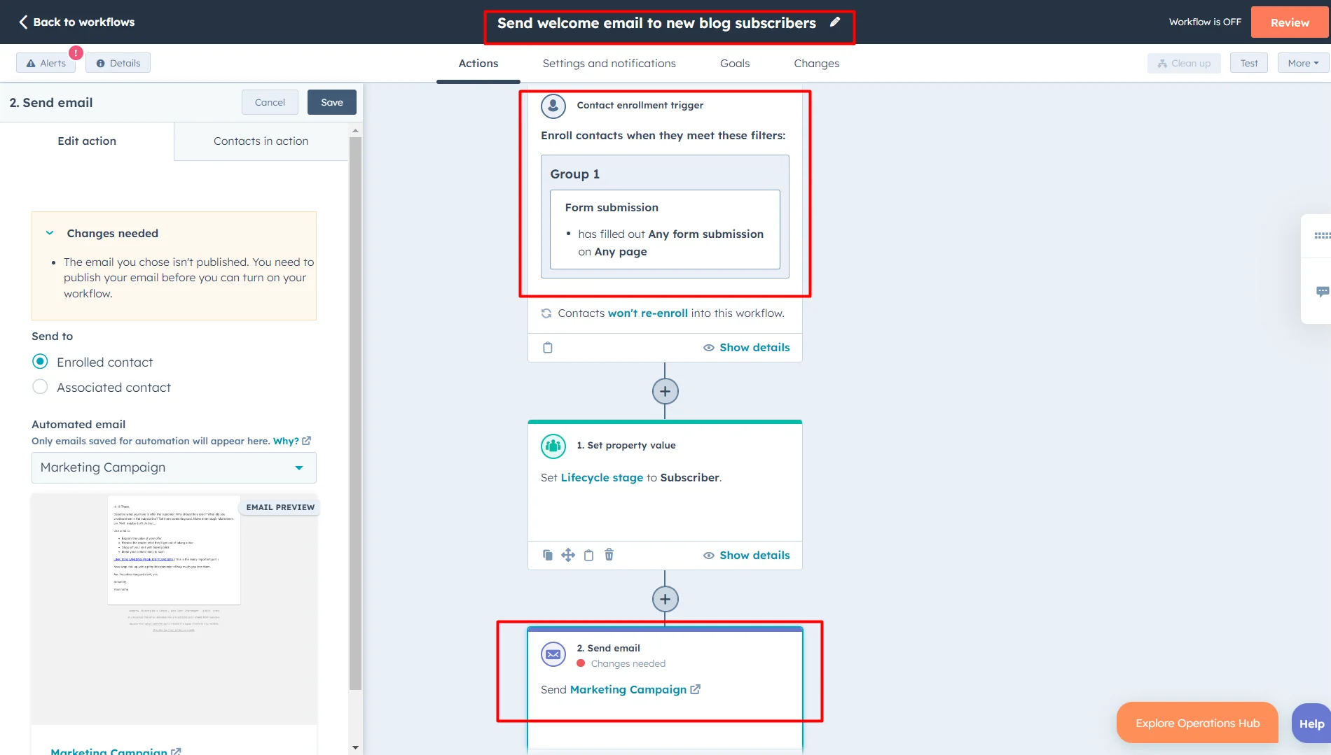 HubSpot vs Klaviyo: Choose the Best Platform for Marketing Automation 1 hubspot-email-marketing-automation