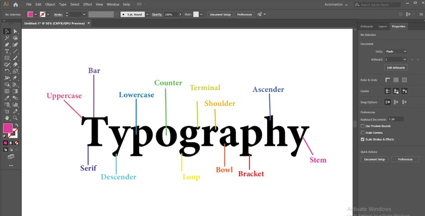 Learn A-Z of Anatomy of Typeface to create Amazing Typography 2 image 16