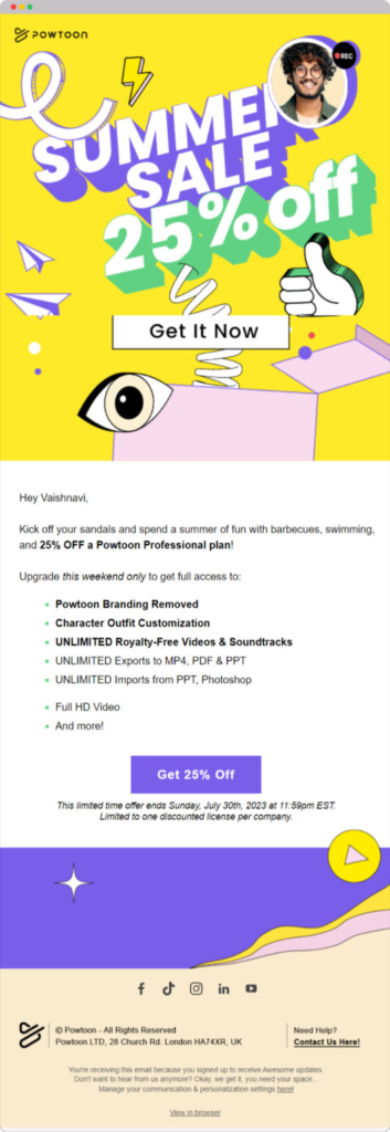 Win over Customers with 8 Irresistible SaaS Email Marketing Templates 4 image 288 530x1536 1