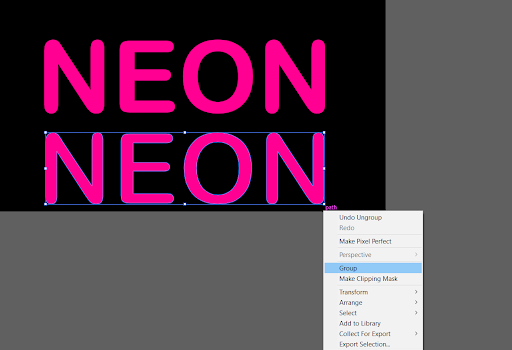 How can you Create Neon Text Effect in Adobe Illustrator? 3 image 70