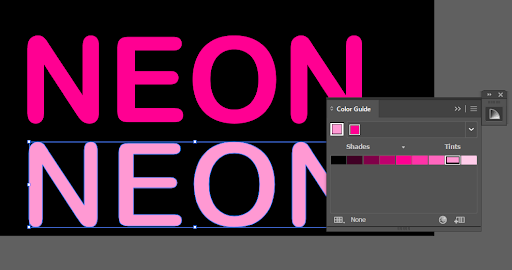 How can you Create Neon Text Effect in Adobe Illustrator? 4 image 71