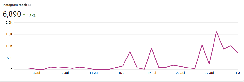 webdew Agency Updates July 2021 5 instagram page reach july