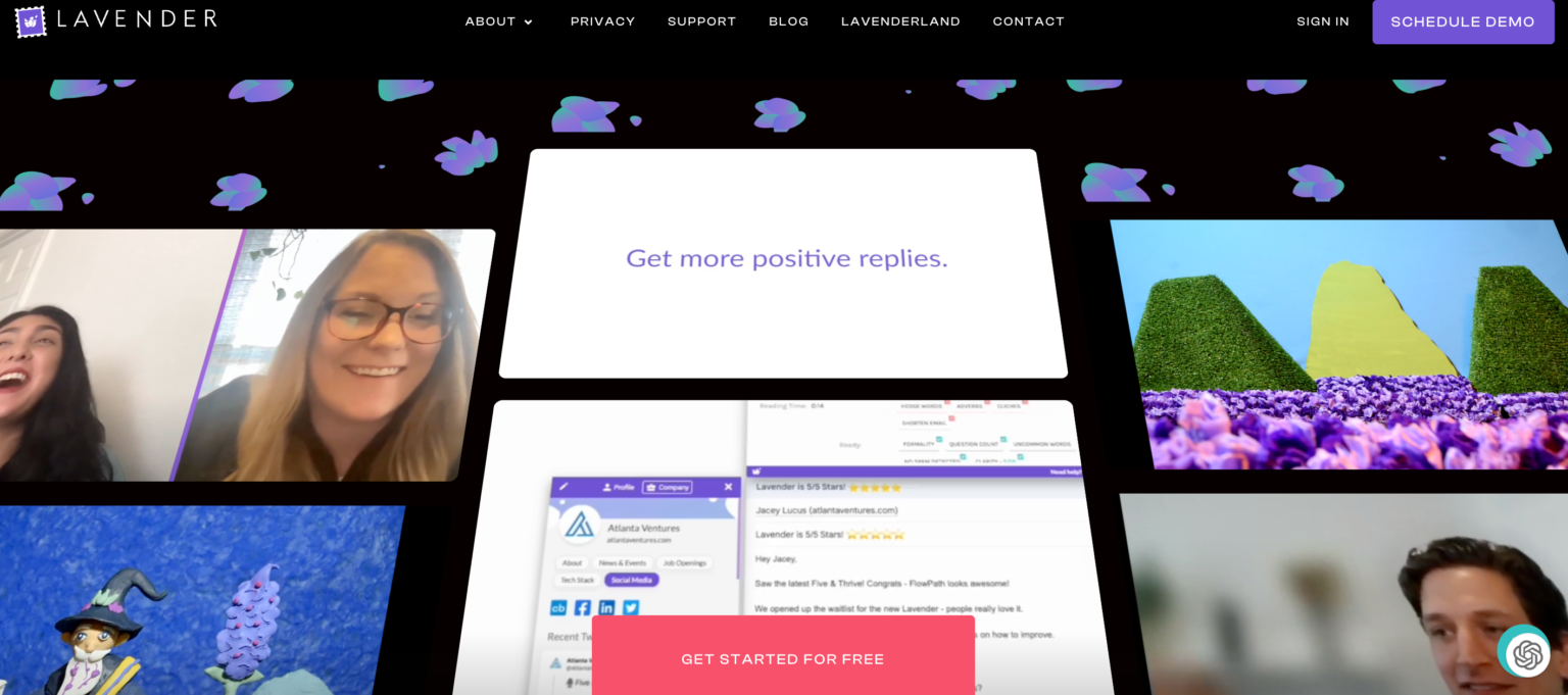 11 Best AI Email Writing Tools: A Gateway to More Impactful Emails 25 lavender 1536x681 1